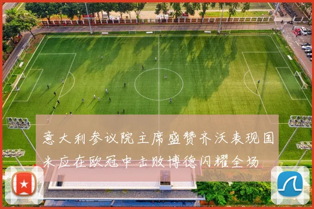 意大利参议院主席盛赞齐沃表现国米应在欧冠中击败博德闪耀全场